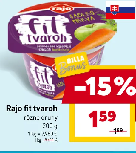 Rajo Fit tvaroh