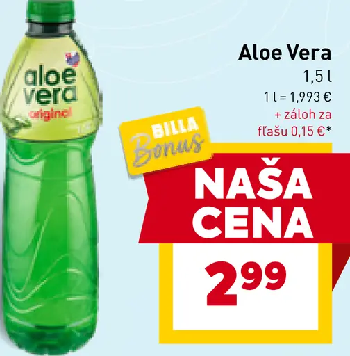 Aloe Vera Nealkoholický nápoj