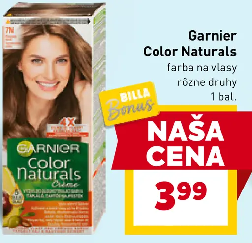 Farba na vlasy Color Naturals rôzne odtiene Garnier