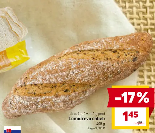 Lomídrevo chlieb dopečený v našej peci