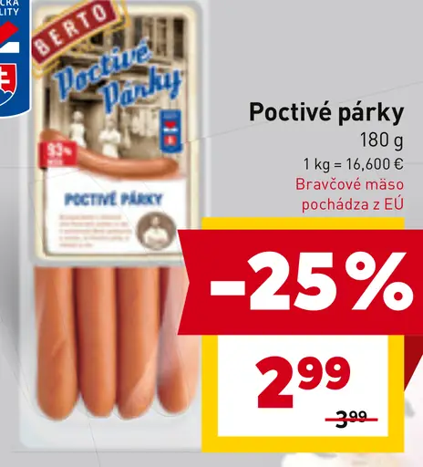 Poctivé párky