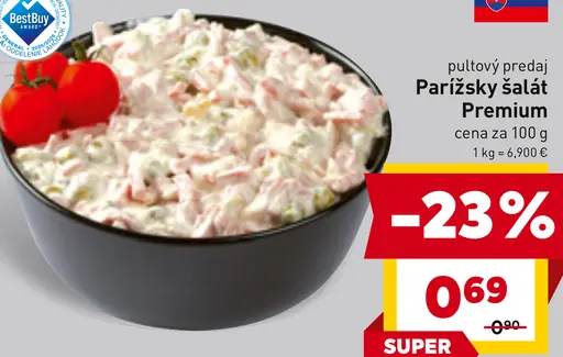 Parížsky šalát Premium