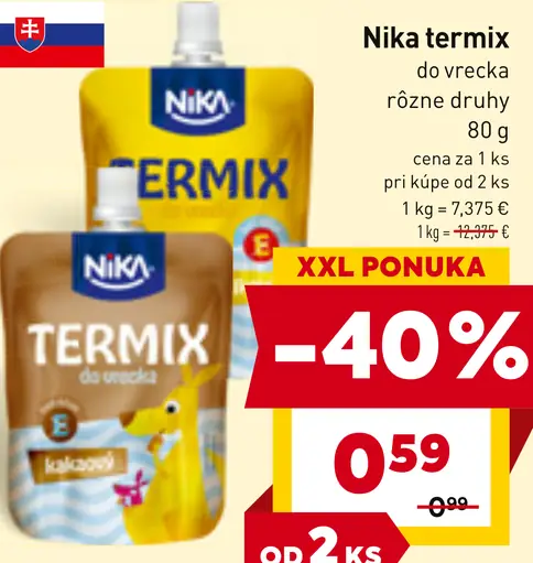 Nika termix do vrecka