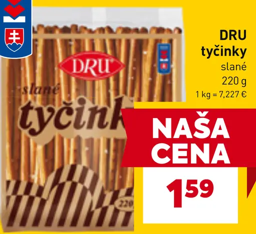DRU tyčinky slané