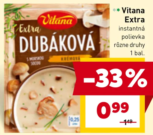 Vitana Extra instantná polievka