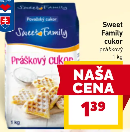 Sweet Family Práškový cukor
