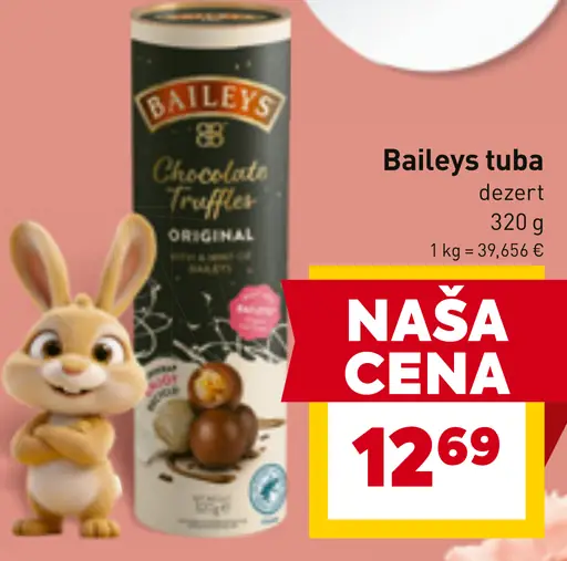Baileys čokoládový dezert tuba