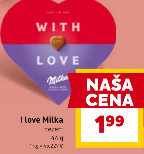 Milka čokoládový dezert 3 druhy