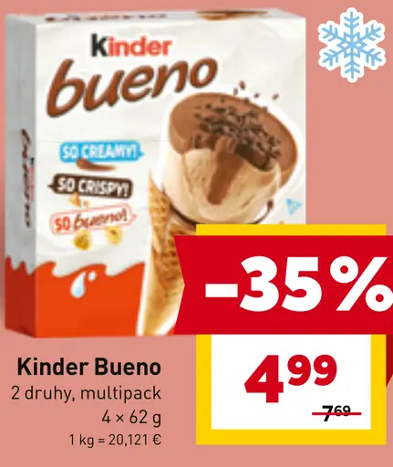 Kinder Bueno tyčinky multipack