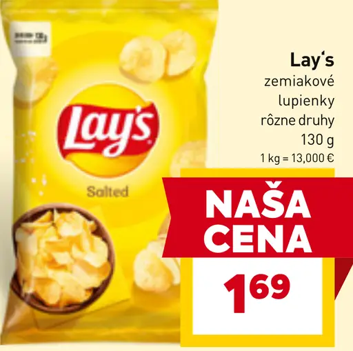 Lay's zemiakové lupienky