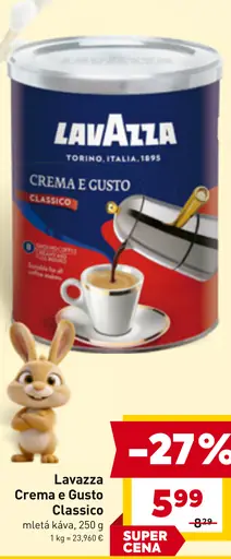 Lavazza Crema e Gusto Classico zrnková káva
