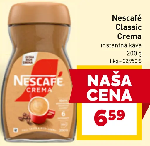 Nescafé Crema instantná káva