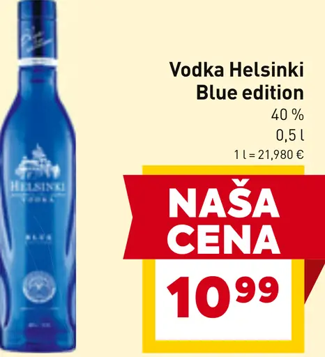 Vodka Helsinki Blue Edition