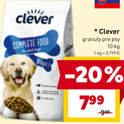 Clever granuly pre psy Complete Food