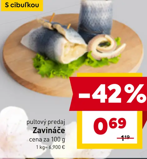 Zavináče s cibuľkou