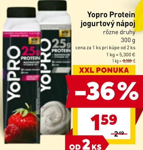 YoPro Protein jogurtový nápoj