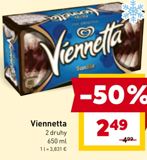 Viennetta zmrzlina