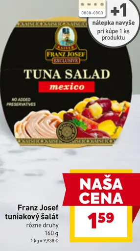 Franz Josef Tuniakový šalát