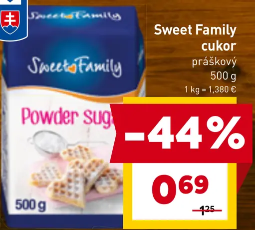 Sweet Family Práškový cukor