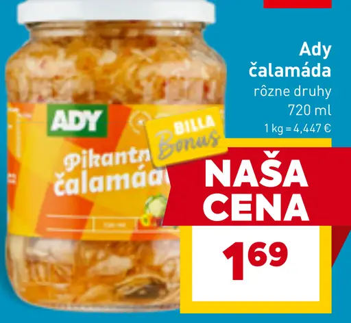 Ady čalamáda pikantná alebo klasická