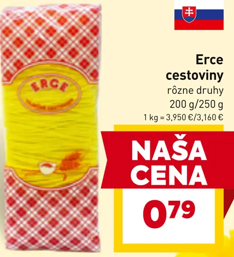 Erce cestoviny