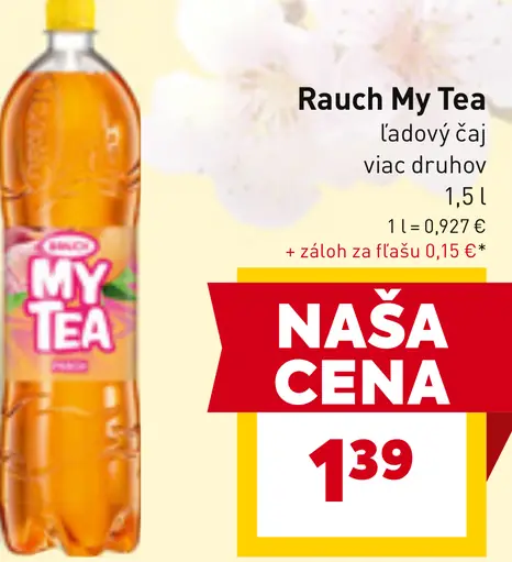 Rauch My tea ľadový čaj