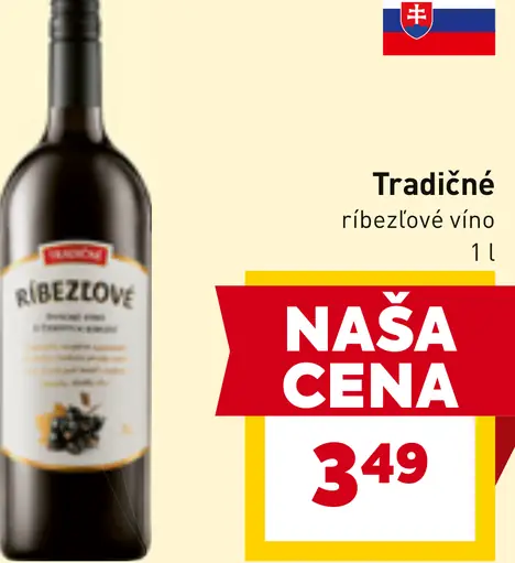 Tradičné ríbezľové víno