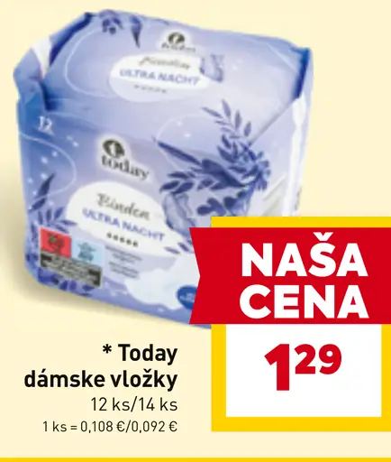 Today dámske vložky