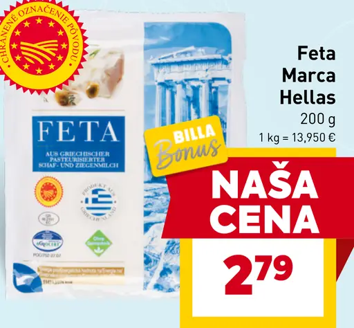 Feta Marca Hellas syr