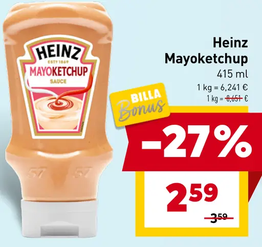 Heinz Mayoketchup omáčka