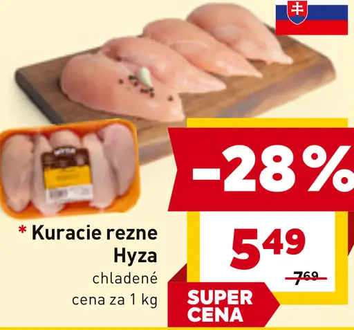 Kuracie rezne chladené