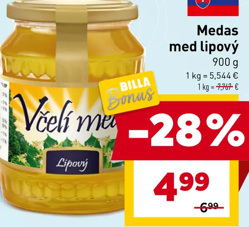 Medas med lipový