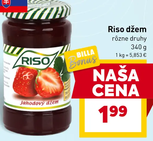 Riso džem jahodový