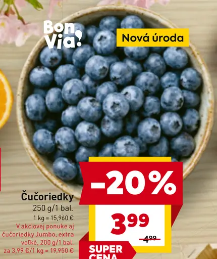 Bon Via Čučoriedky