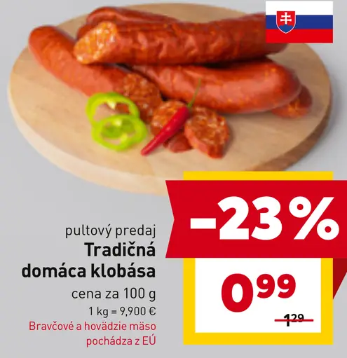 Tradičná domáca klobása