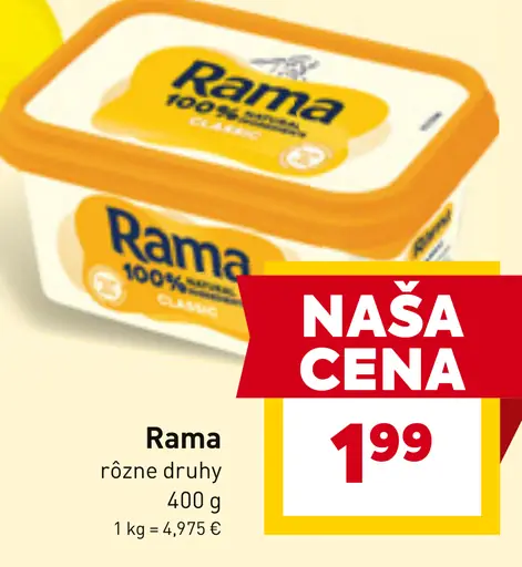 Rama Tekutý rastlinný tuk