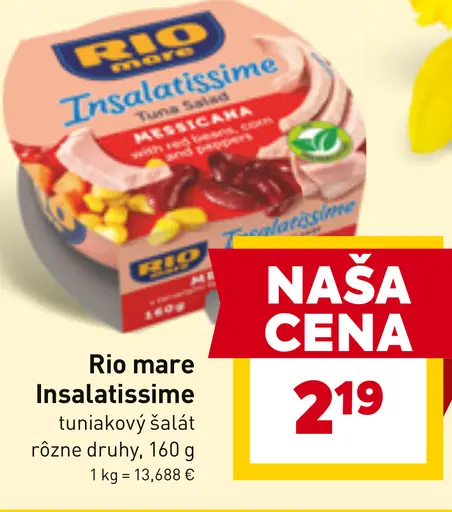 Rio mare Insalatissime tuniakový šalát