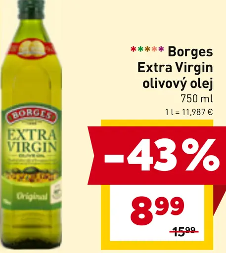 Borges Extra Virgin olivový olej