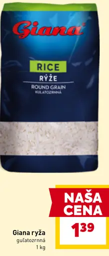 Giana Guľatozrnná ryža