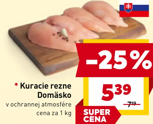 Kuracie rezne Domäsko