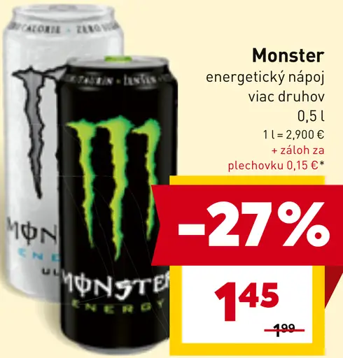 Monster Energetický Nápoj