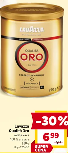 Lavazza Qualità Oro zrnková káva 100 % arabica