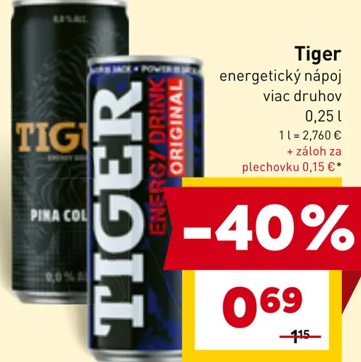 Tiger Energetický nápoj