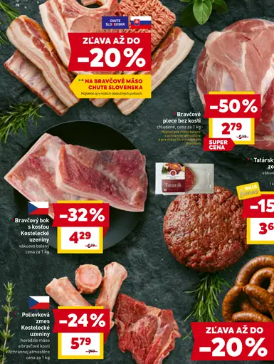 Bravčové plece bez kosti chladené