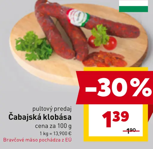 Čabajská klobása