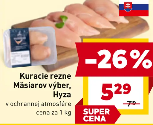Hyza kuracie rezne Mäsiarov výber