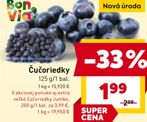 Bon Via Čučoriedky