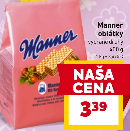 Manner oblátky