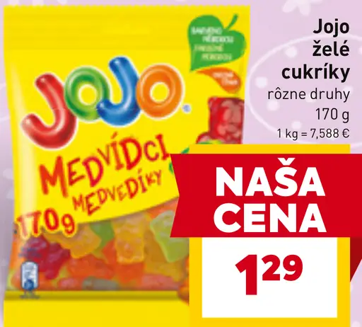 Jojo Želé cukríky