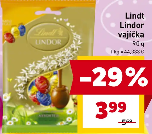 Lindt Lindor vajíčka